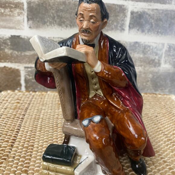 RETIRED Royal Doulton 1964 The Professor HN2281 Professions Series Figurine 8" - Picture 4 of 15